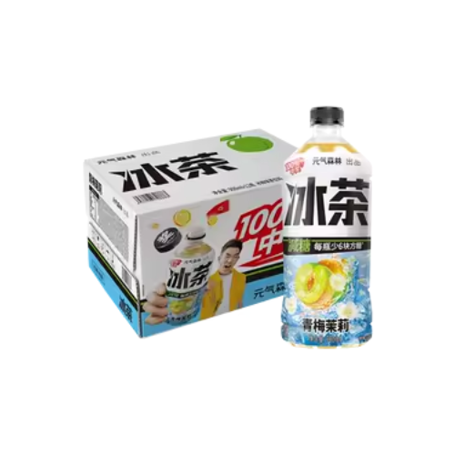 Genki Forest Ice Tea 900ML - Green Plum Jasmine 青梅茉莉 冰茶