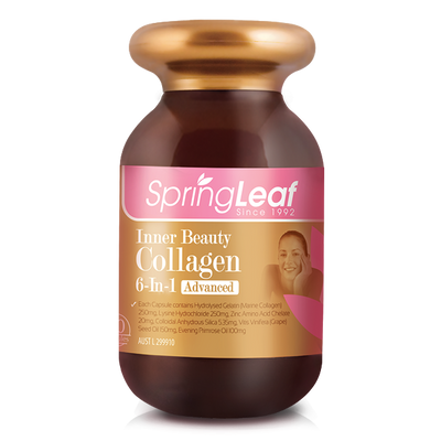SpringLeaf Inner Beauty Collagen 6-In-1 90 Caps