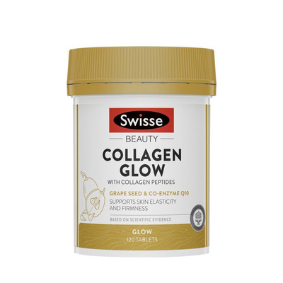 Swisse Beauty Collagen Glow W/ Collagen Peptides 120 Tabs