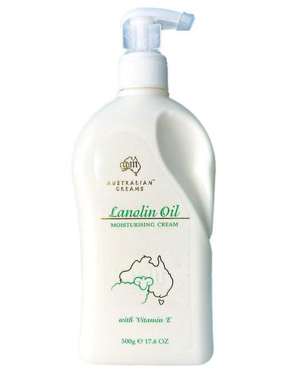 G&M Australian Lanolin Oil Moisturising Cream 500g