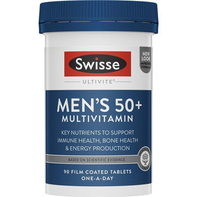 Swisse Mens Multivitamin 50+ 90 Tablets